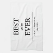 Einfaches benutzerdefiniertes Design Beste Mutter Geschirrtuch (Vertikal)