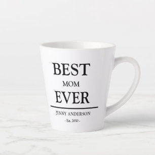 Einfaches benutzerdefiniertes Design Beste Mutter  Milchtasse