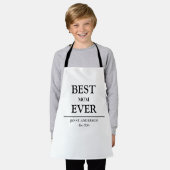 Einfaches benutzerdefiniertes Design Beste Mutter Schürze (Getragen)