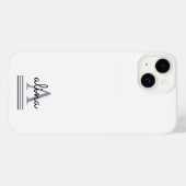 Einfaches benutzerdefiniertes Design Personalisier Case-Mate iPhone Hülle (Rückseite (Horizontal))
