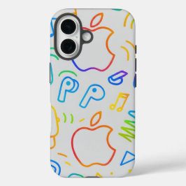 Einfaches benutzerdefiniertes Design personalisier iPhone 16 Hülle