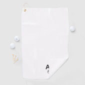 Einfaches benutzerdefiniertes Design Personalisier Golfhandtuch (Insitu)