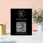 Einfaches benutzerdefiniertes Firmenlogo Acrylschild (Hochzeit)