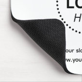 Einfaches benutzerdefiniertes Firmenlogo für Unter Mousepad (Ecke)