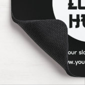 Einfaches benutzerdefiniertes Firmenlogo für Unter Mousepad (Ecke)