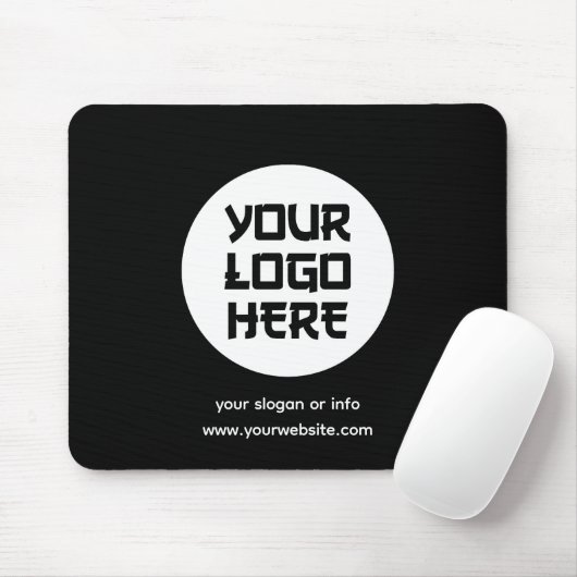 Einfaches benutzerdefiniertes Firmenlogo für Unter Mousepad (Mit Mouse)