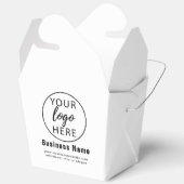 Einfaches benutzerdefiniertes Firmenlogo Geschenkschachtel (Offen)