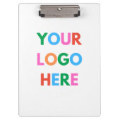 Einfaches, benutzerdefiniertes Firmenlogo Klemmbrett (Vorderseite)