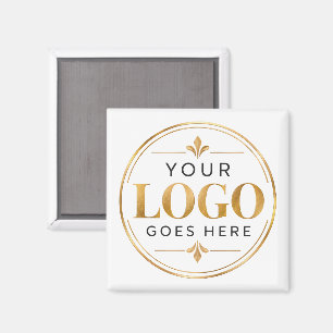 Einfaches benutzerdefiniertes Firmenlogo Magnet