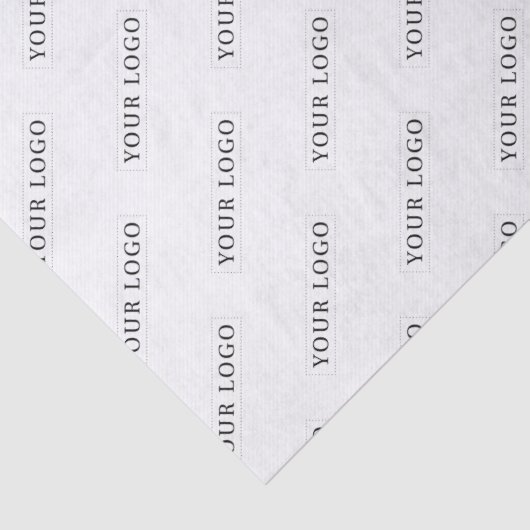 Einfaches, benutzerdefiniertes Firmenlogo Seidenpapier (Detail)