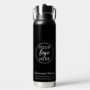 Einfaches benutzerdefiniertes Firmenlogo Trinkflasche