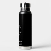 Einfaches benutzerdefiniertes Firmenlogo Trinkflasche (Links)