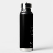 Einfaches benutzerdefiniertes Firmenlogo Trinkflasche (rechts)