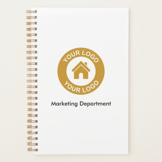 Einfaches benutzerdefiniertes Firmenlogo und Textw Planer (Vorderseite)