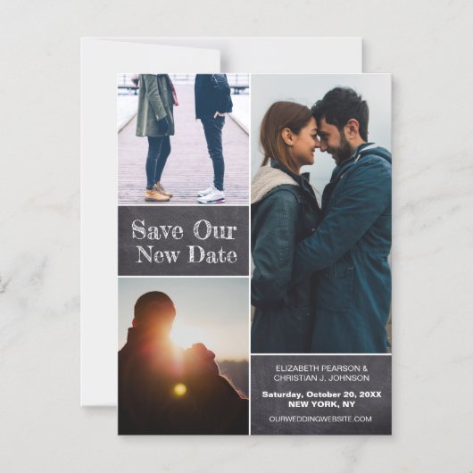 Einfaches benutzerdefiniertes Foto Ändern Sie unse Magneteinladung (Vorderseite)