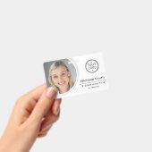 Einfaches benutzerdefiniertes Foto und Name des Ab Ausweis (Handheld)