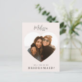 einfaches benutzerdefiniertes Foto wird meine Kart Postkarte (Stehend Vorderseite)