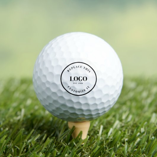 Einfaches benutzerdefiniertes Geschäftslogo Marken Golfball (Insitu T-Shirt)