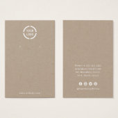 Einfaches benutzerdefiniertes Logo (Vorne & Hinten)