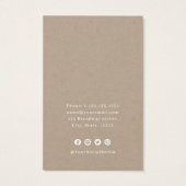 Einfaches benutzerdefiniertes Logo (Rückseite)