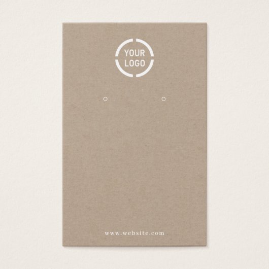 Einfaches benutzerdefiniertes Logo (Vorderseite)