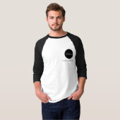 Einfaches benutzerdefiniertes Logo für Unternehmen T-Shirt (Vorne ganz)