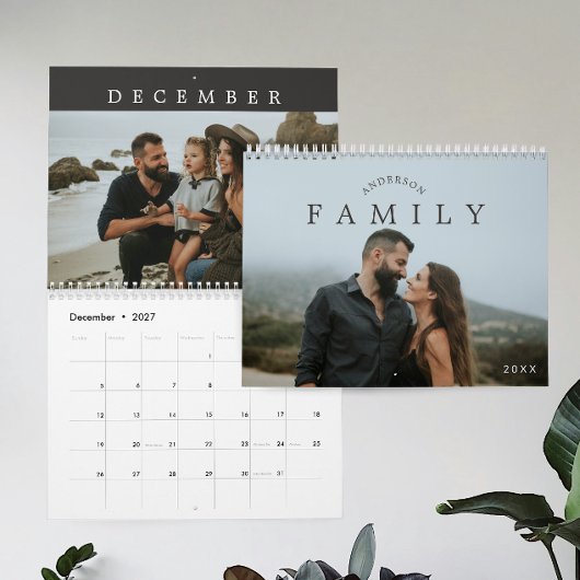 Einfaches benutzerdefiniertes minimalistisches mod kalender
