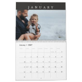 Einfaches benutzerdefiniertes minimalistisches mod kalender (Jan 2027)