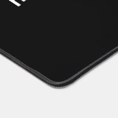 Einfaches, benutzerdefiniertes, modernes Logo-Gesc Schreibtischunterlage (Ecke)