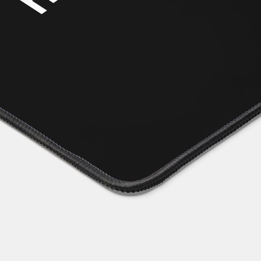 Einfaches, benutzerdefiniertes, modernes Logo-Gesc Schreibtischunterlage (Ecke)