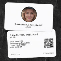 Einfaches, benutzerdefiniertes QR-Foto oder -Logo