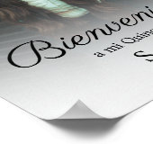 Einfaches, benutzerdefiniertes Quinceanera-Foto Be Poster (Ecke)
