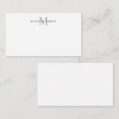 Einfaches, benutzerdefiniertes Template für eine m Mitteilungskarte (Vorne/Hinten)