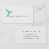 Einfaches Beruflich/Blue-Bird-Symbol Visitenkarte (Vorne/Hinten)