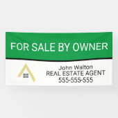 Einfaches Beruflich Real Anwesen Realtor Marketing Banner (Horizontal)