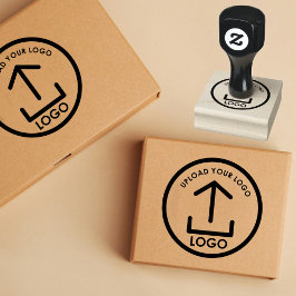 Einfaches Berufliches Business-Logo Gummistempel