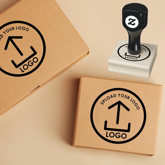 Einfaches Berufliches Business-Logo Gummistempel