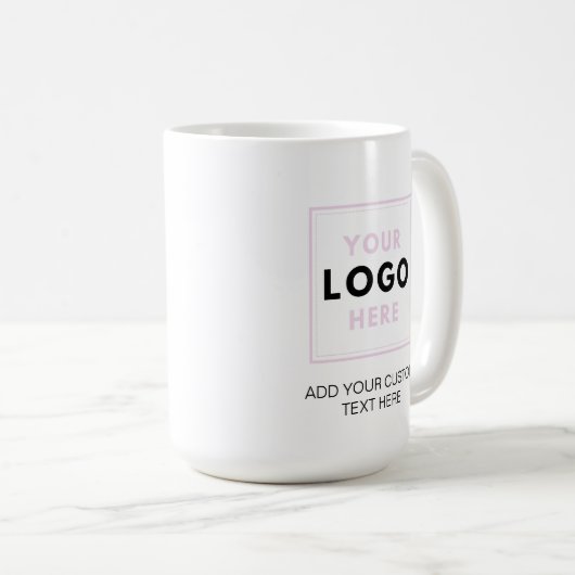 Einfaches Berufliches Logo Kaffeetasse (VorderseiteRechts)