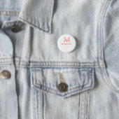 einfaches, bestes Oma-Monogramm Button (Beispiel)