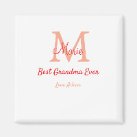 einfaches, bestes Oma-Monogramm