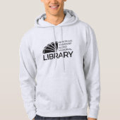 Einfaches Bibliotheks-Sweatshirt Hoodie (Vorderseite)