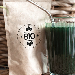 Einfaches Bioprodukt, Ökologisch Gummistempel