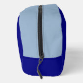 Einfaches blaues Licht für die Meldung Waschbeutel (Rechts)