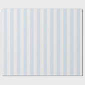 Einfaches blaues Weißstreifen-Umschlagpapier Geschenkpapier (Flach)