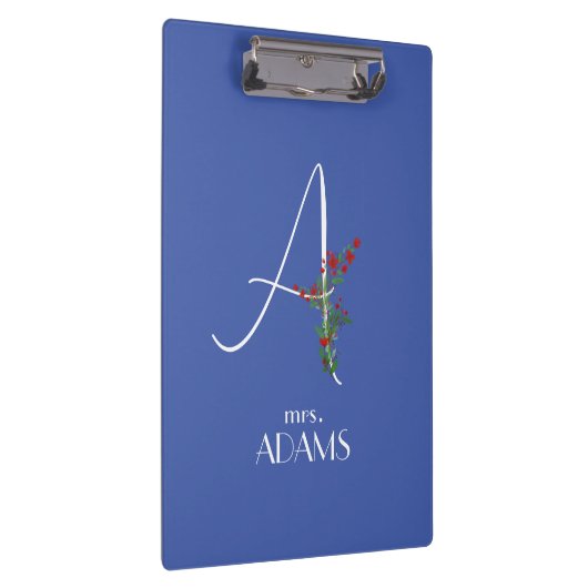 Einfaches Blume A Klemmbrett (Rechts)