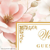 Einfaches böhmisches Hochzeitsbuch Gästebuch