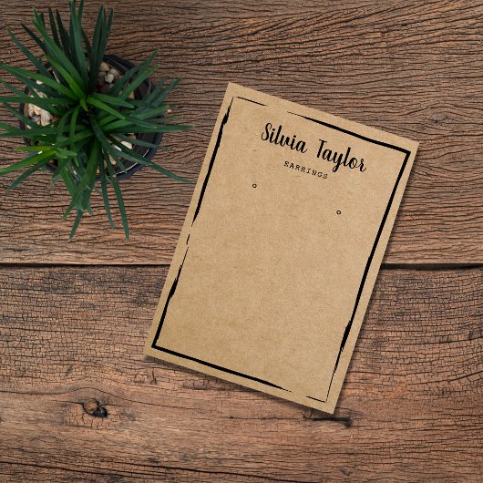 einfaches Bootpapier Ofenrahmen hinzufügen Logo Visitenkarte