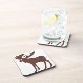 Einfaches Brautmoosesymbol Untersetzer (Rechte Seite)