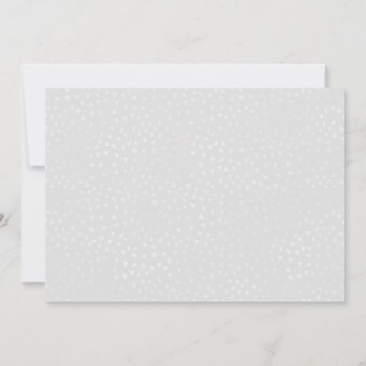 Einfaches Brautparty für Ivy und Fern Greenerity Einladung (Rückseite)