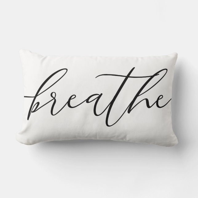 Einfaches Breathe Lumbar Kissen (Vorderseite)